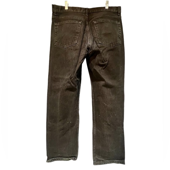 😎👖JEANS Relaxed Fit Black Size 34 x 30 - Picture 6 of 6